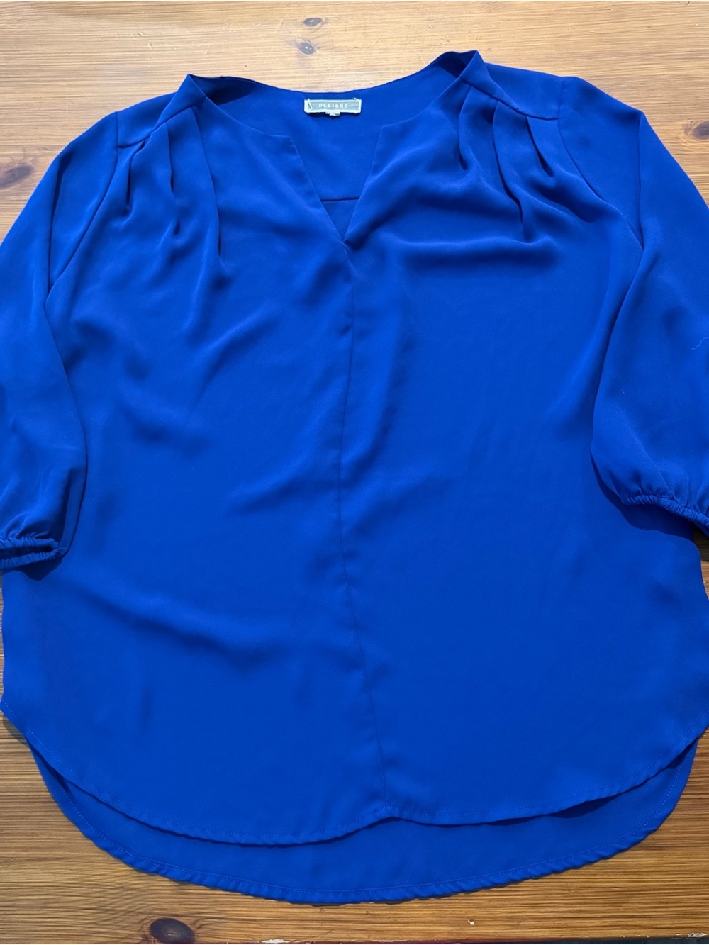 Pleione Blue Blouse - Medium